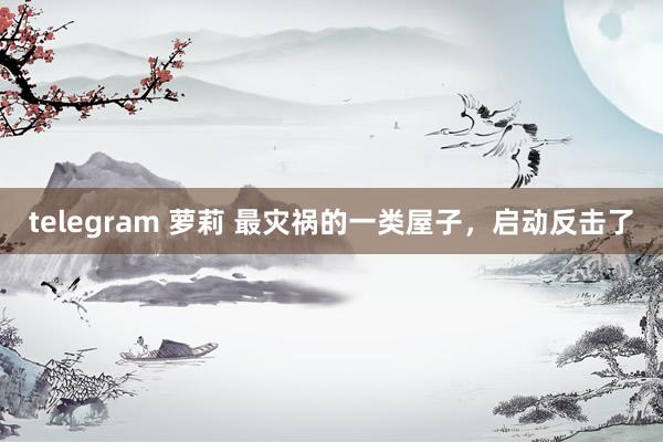 telegram 萝莉 最灾祸的一类屋子，启动反击了